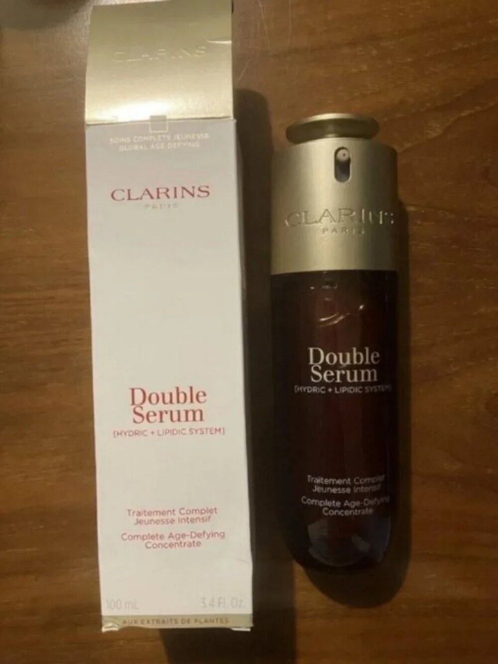 Clarins Double Serum Hydric + Lipidic 100ML / 3.4 - Picture 1 of 1